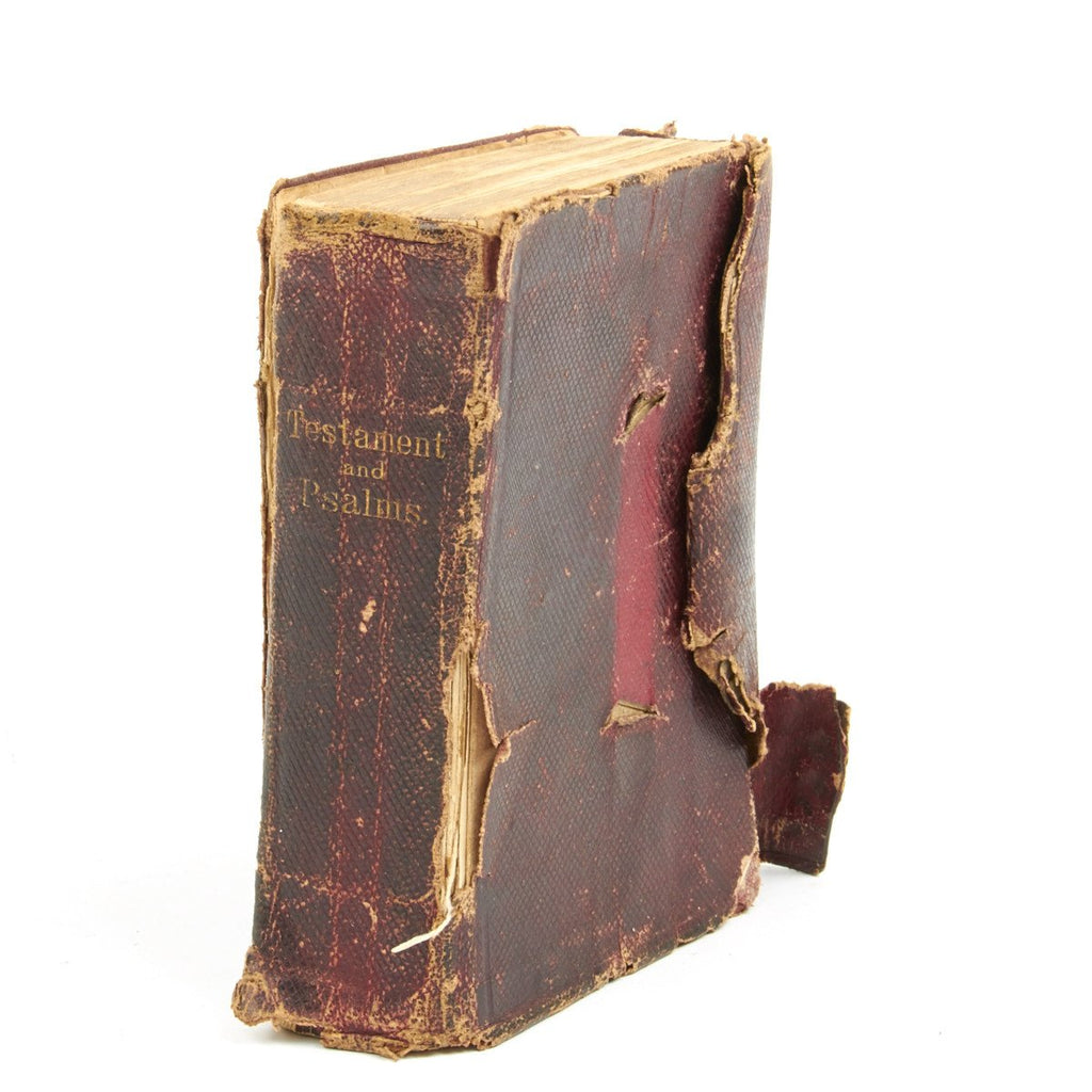 Original U.S. Civil War 1862 Dated Confederate Soldiers Named Pocket Bible of the 1st Virginia Volunteer Infantry Original Items