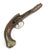 Original Ottoman Empire Flintlock Pistol Gold Inlay British Barrel Original Items