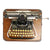 Original 1897 Blickensdefer No 7 Portable Typewriter in Original Wood Case - Clandestine Issue Original Items