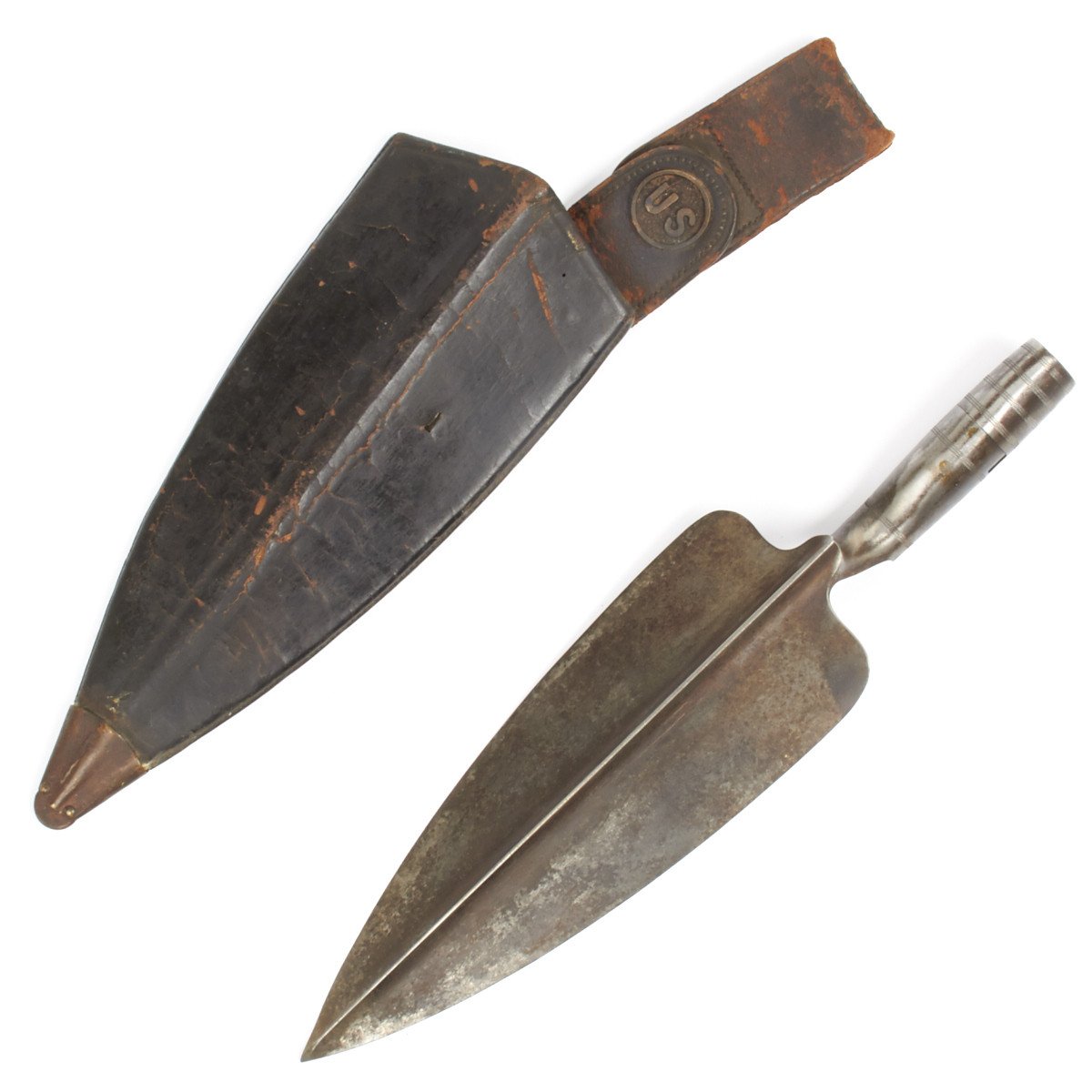 Original Model 1873 Springfield Trowel with Scabbard for .4570