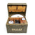Original U.S. WWII USAAF Enameled Portable Mess Set in Transit Chest - By CRESCO 1944 Original Items