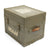 Original U.S. WWII USAAF Enameled Portable Mess Set in Transit Chest - By CRESCO 1944 Original Items