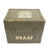 Original U.S. WWII USAAF Enameled Portable Mess Set in Transit Chest - By CRESCO 1944 Original Items