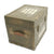 Original U.S. WWII USAAF Enameled Portable Mess Set in Transit Chest - By CRESCO 1944 Original Items
