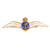 Original WWII British Royal Naval Air Service Regimental Sterling Silver Sweetheart Brooch Original Items