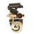 Original British WWII Vickers Machine Gun Dial Sight with Bronze Mounting Bracket and Attachment Pins Original Items