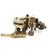 Original British WWII Vickers Machine Gun Dial Sight with Bronze Mounting Bracket and Attachment Pins Original Items