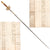 Original British Named Small Sword with 1699 Dated Militia Roll Original Items