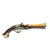 Original Scottish 18th Century Flintlock Brass Barrel Blunderbuss Pistol - by Segallas of London with Document Original Items