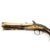 Original Scottish 18th Century Flintlock Brass Barrel Blunderbuss Pistol - by Segallas of London with Document Original Items