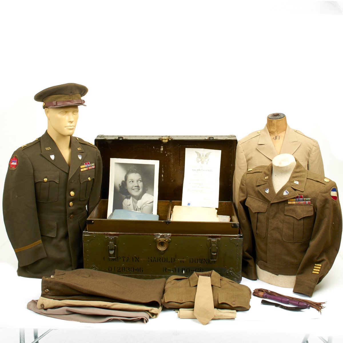 Help Identifying a Military Serviceman's footlocker : r/MilitaryHistory