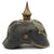 Original German WWI Infantry Pickelhaube Helmet - Barn Find Original Items