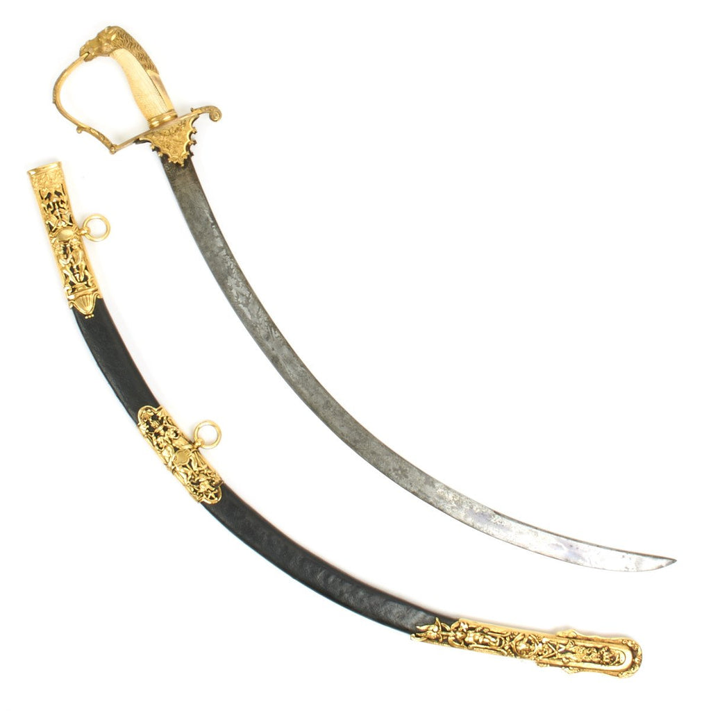 Original Napoleonic British Army Officer Nile Sword with Camel Pommel- Battle of the Nile 1798 Original Items
