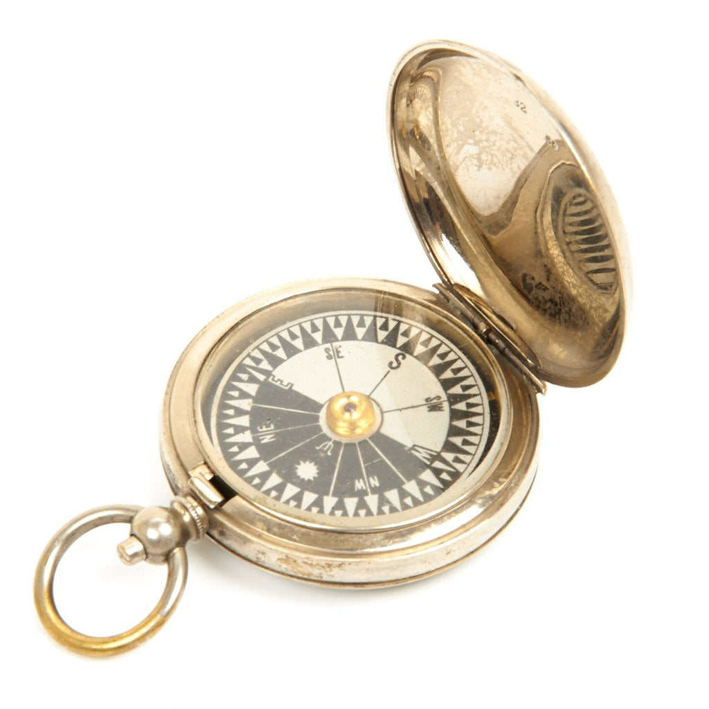 Original British WWI 1915 Sherwood & Co Army Officer Pocket Compass Original Items