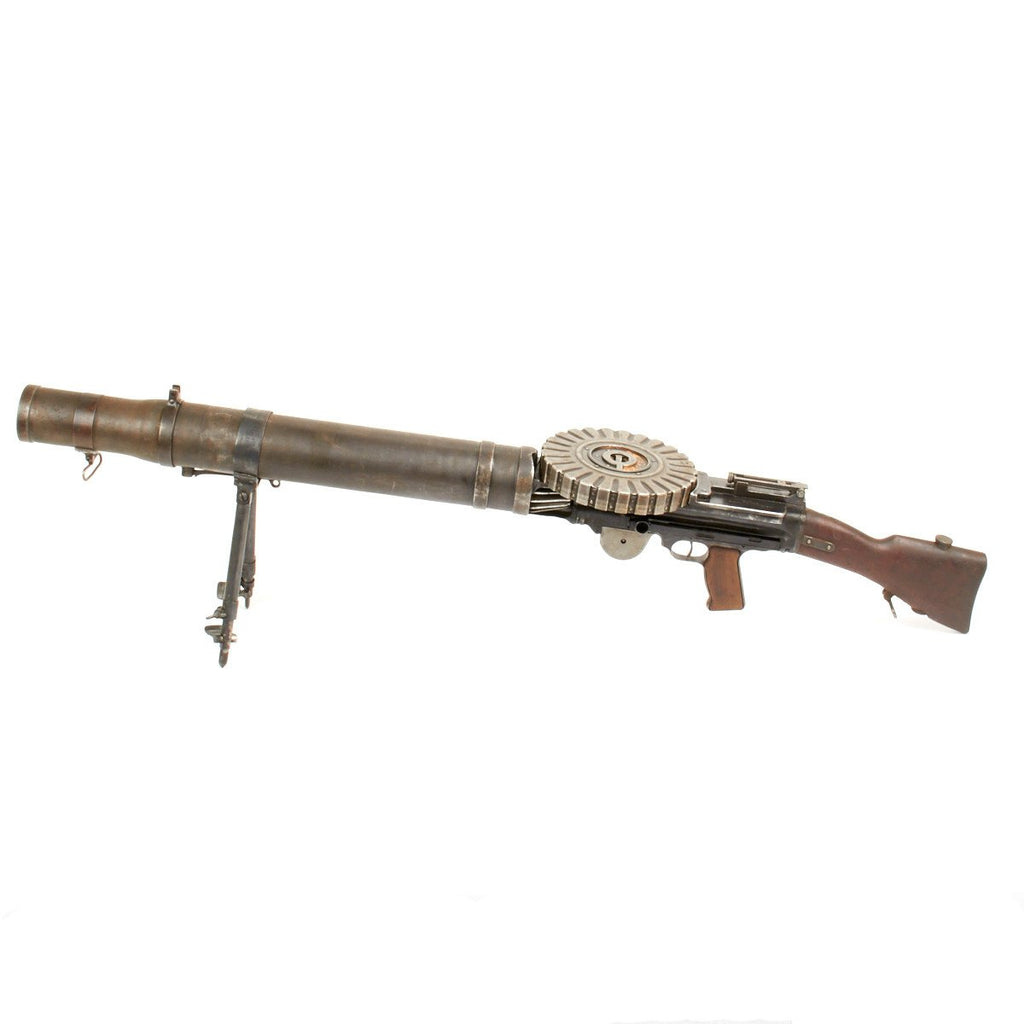 Original British WWI Lewis Automatic Display Machine Gun - The Lewis Gun Original Items