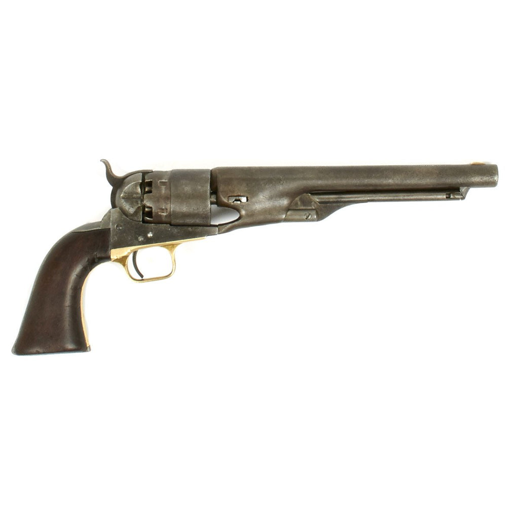Original U.S. Civil War Colt Model 1860 Army Revolver- Manufactured 1862, Matching Serial Numbers 62412 Original Items