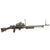Original British WWI Lewis Aircraft Gun Modified for WWII Home Guard with 97 Round Drum Magazine Original Items