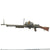 Original British WWI Lewis Aircraft Gun Modified for WWII Home Guard with 97 Round Drum Magazine Original Items