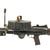 Original British WWI Lewis Aircraft Gun Modified for WWII Home Guard with 97 Round Drum Magazine Original Items