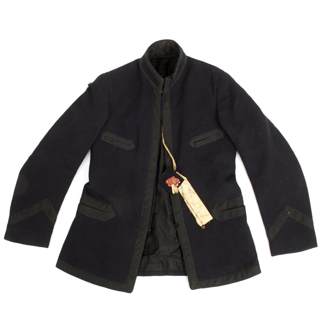 Original British Victorian Era Sealed Pattern Cavalry Patrol Jacket with Original Label and Seal Original Items