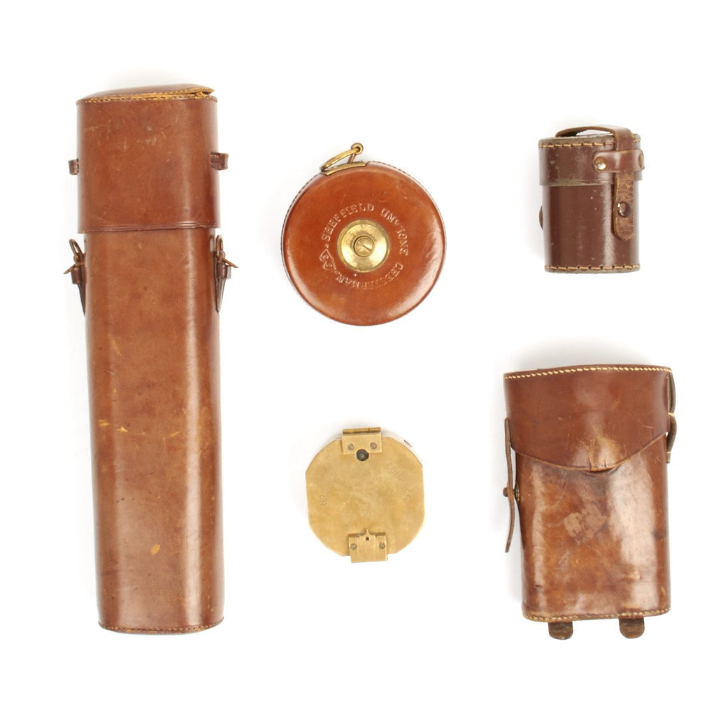 Original British WWI Officer Grouping - Sam Browne Accessories Original Items