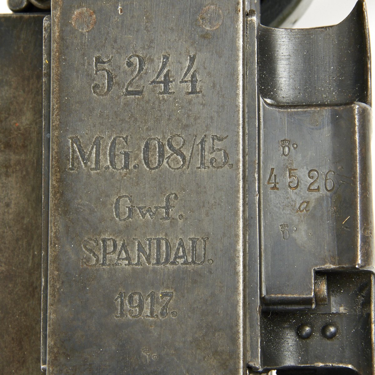 Original German WWI Maxim MG 08/15 Display Machine Gun