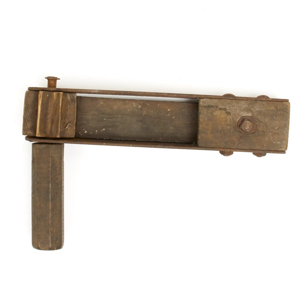 Original British WWI Trench Warfare Gas Rattle - Dated 1918 Original Items