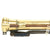 Original British Flintlock Brass Barrel Blunderbuss Pistol with Spring Bayonet by Riviere - Marked HINDE Original Items