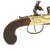 Original British Flintlock Brass Barrel Blunderbuss Pistol with Spring Bayonet by Riviere - Marked HINDE Original Items