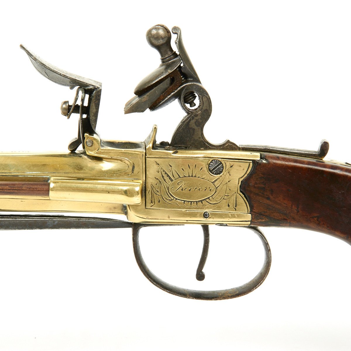 European XVIII Century Non-Firing 'Blunderbuss' Flintlock Pistol Replica  308.01 – Replica Flintlock Pistols – Royal Armouries