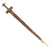 Original 1880 North African Mahdi Broadsword Kaskara or Takooba with Scabbard Original Items