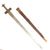 Original 1880 North African Mahdi Broadsword Kaskara or Takooba with Scabbard Original Items