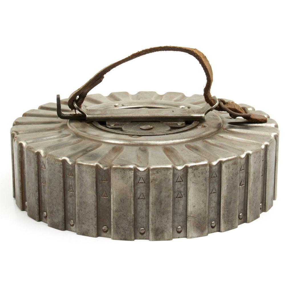 Original U.S. WWI Lewis Machine Gun .30-06 Cal Aircraft Drum Magazine Original Items