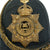 Original British South Wales Borders 24th of Foot Blue Cloth Helmet - Circa 1901 Original Items