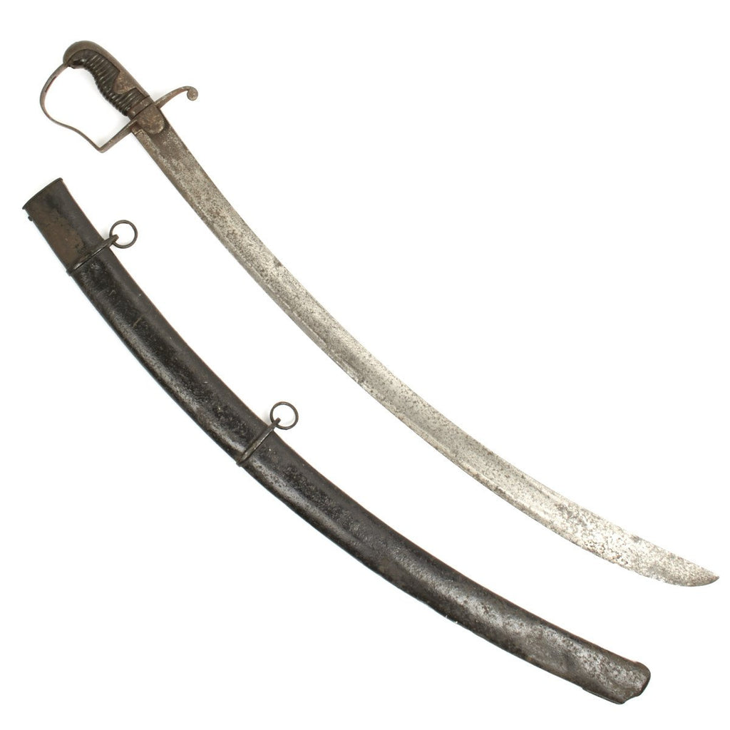 Original British Pattern 1796 Light Cavalry Saber with Scabbard Original Items