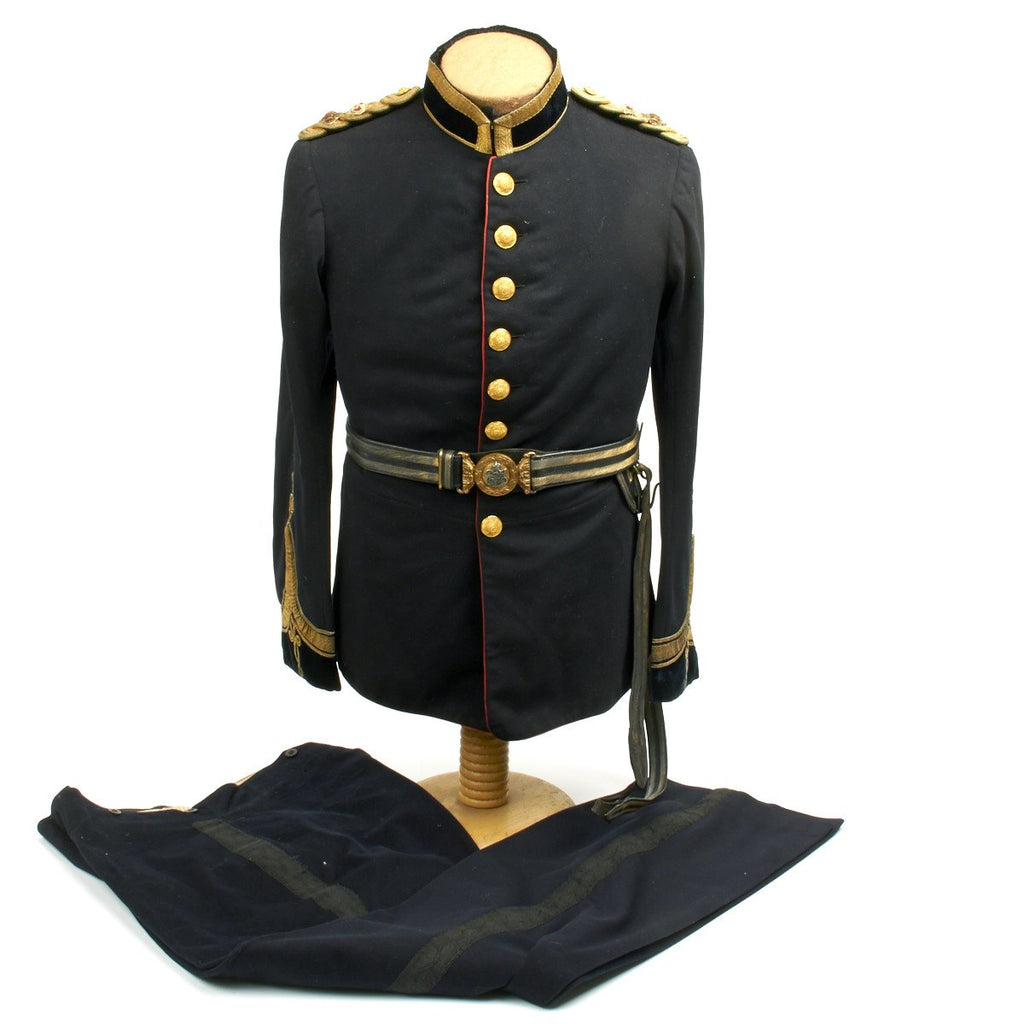Original British Pre-WWI Army Medical Service Lieutenant Colonel Uniform Set - Circa 1902 Original Items