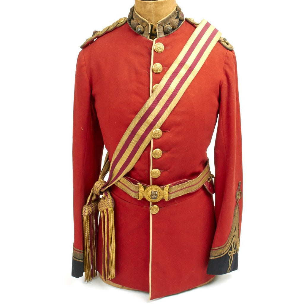 Original British Victorian Royal Fusiliers Officer Tunic Set - Circa 1885 Original Items