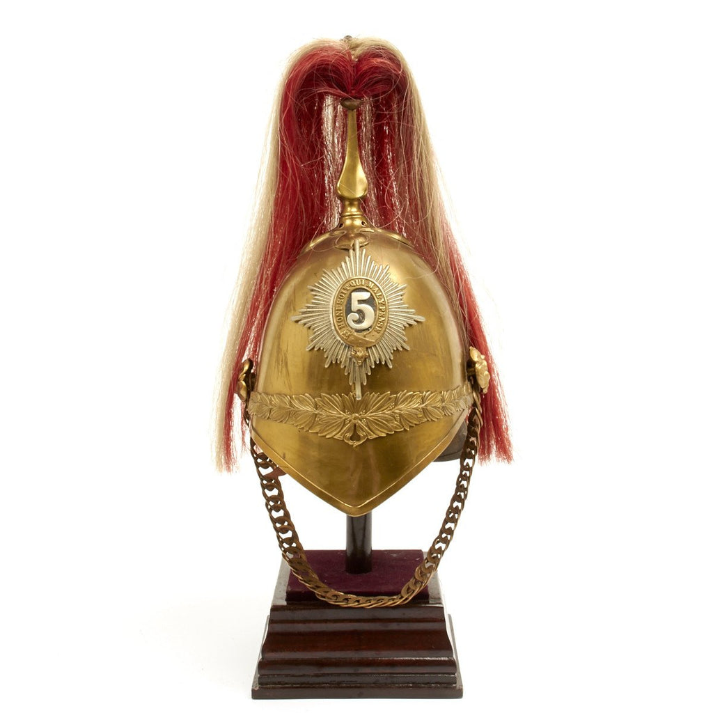 Original British Pre-WWI Dragoon Guards Cavalry Helmet Original Items