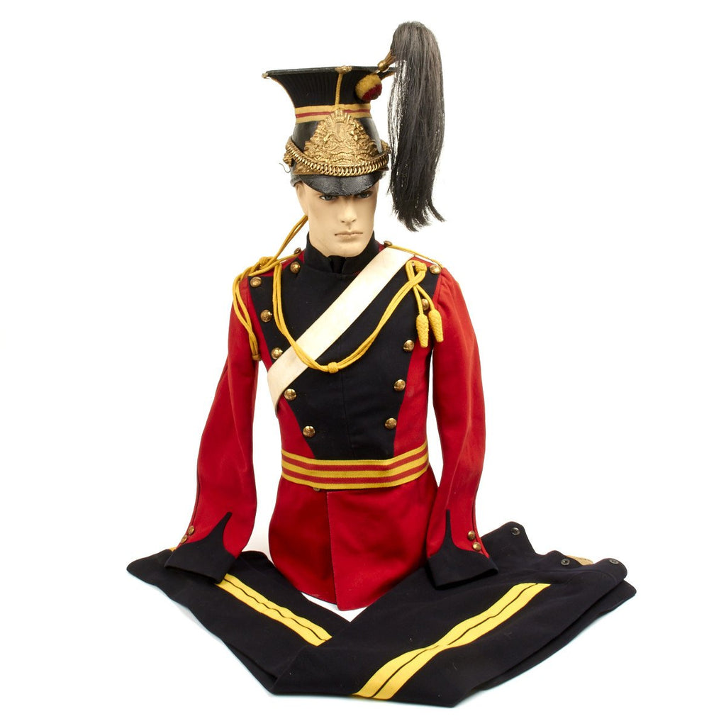 Original British 16th Queens Lancers Trooper Uniform Set- Circa 1901 Original Items