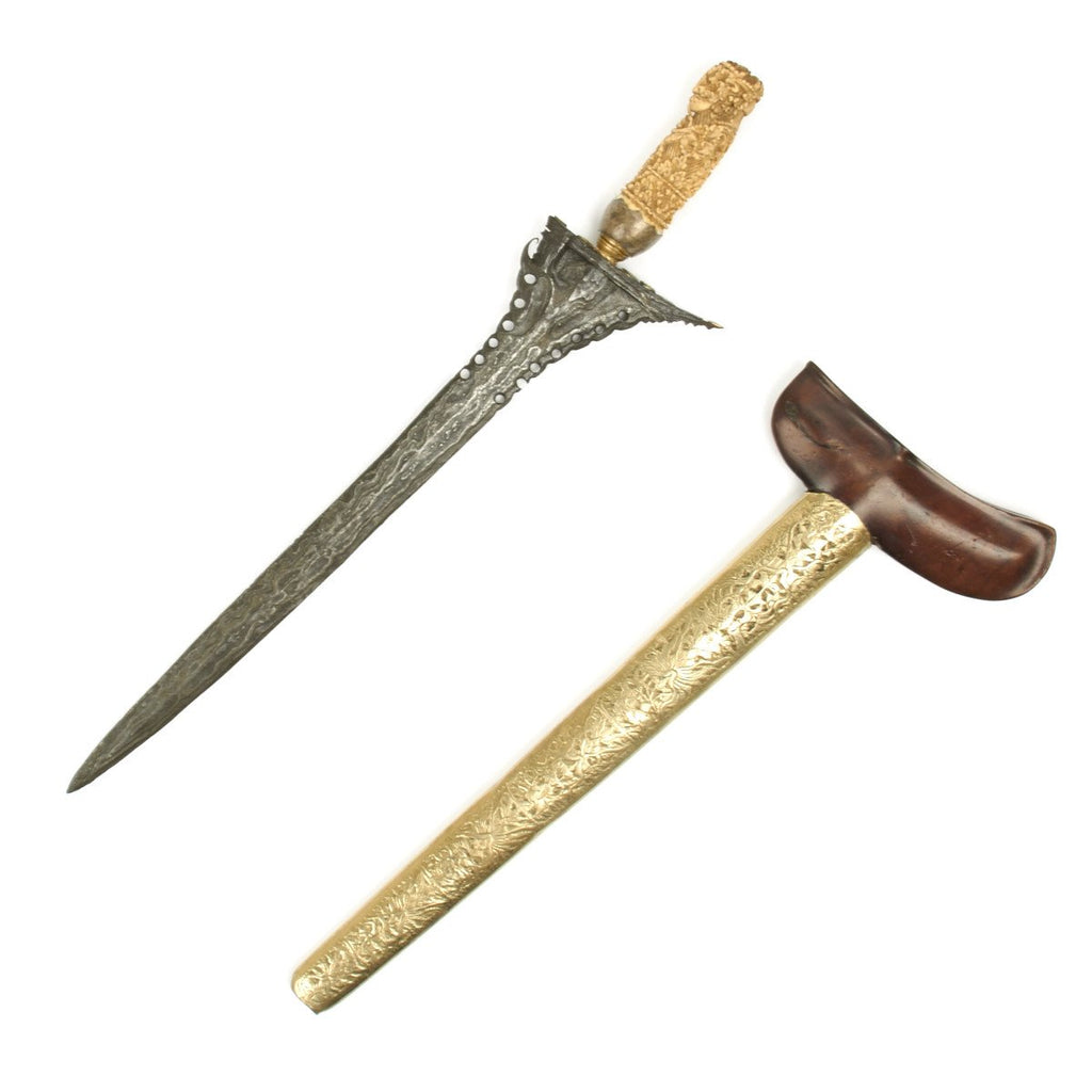 Original Late 18th Century Dutch East Indies Kris Dagger Original Items
