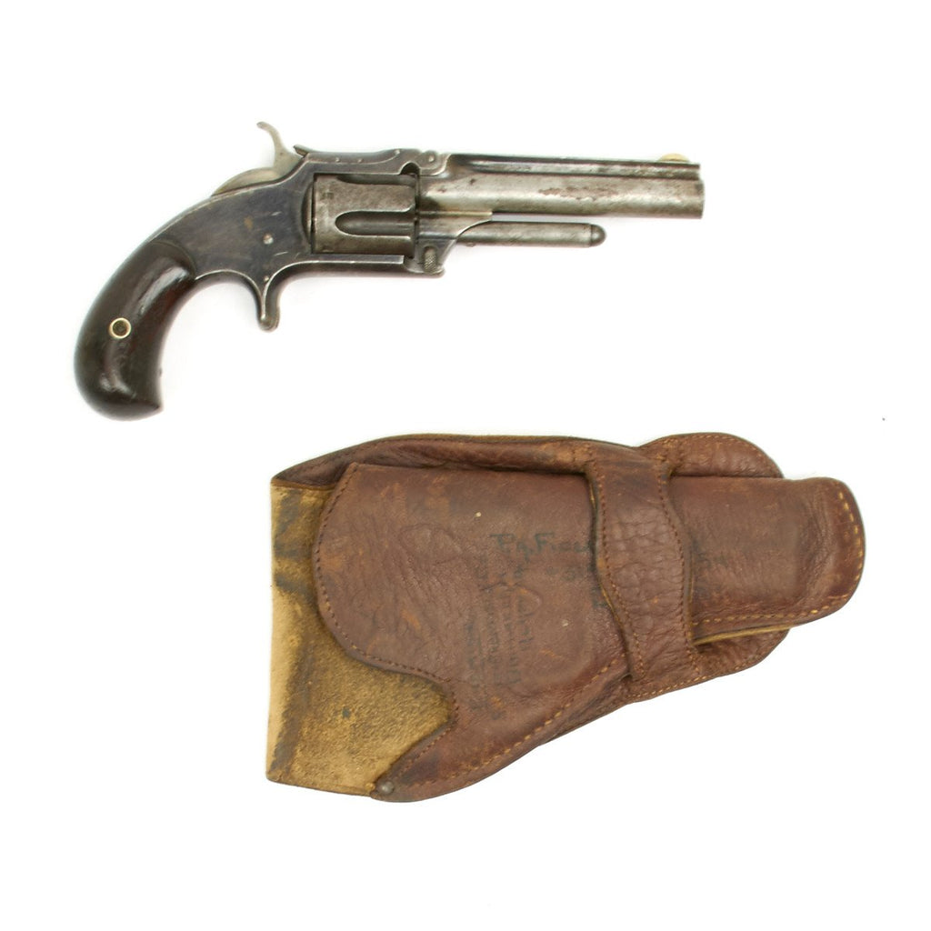 Original Antique 1868 Smith & Wesson Model 1 1/2 Revolver 2nd Issue with Holster Original Items