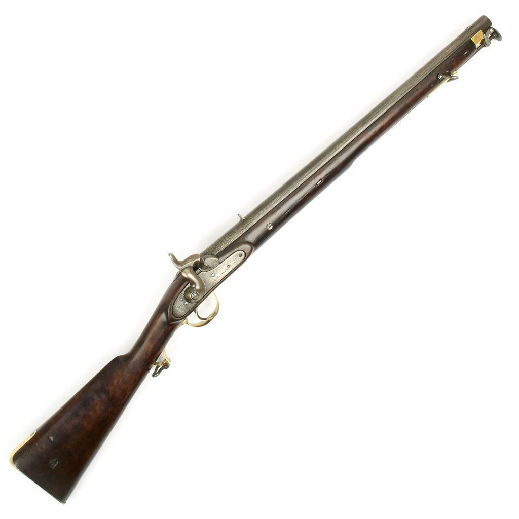 Original British EIC Irregular Cavalry Percussion Carbine In Musket Bore - Dated 1852 Original Items