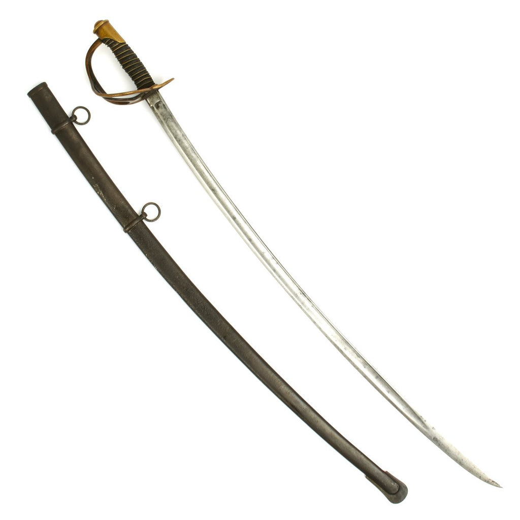Original U.S Civil War 1860 Light Cavalry Saber by C. Roby - Dated 1863 Original Items