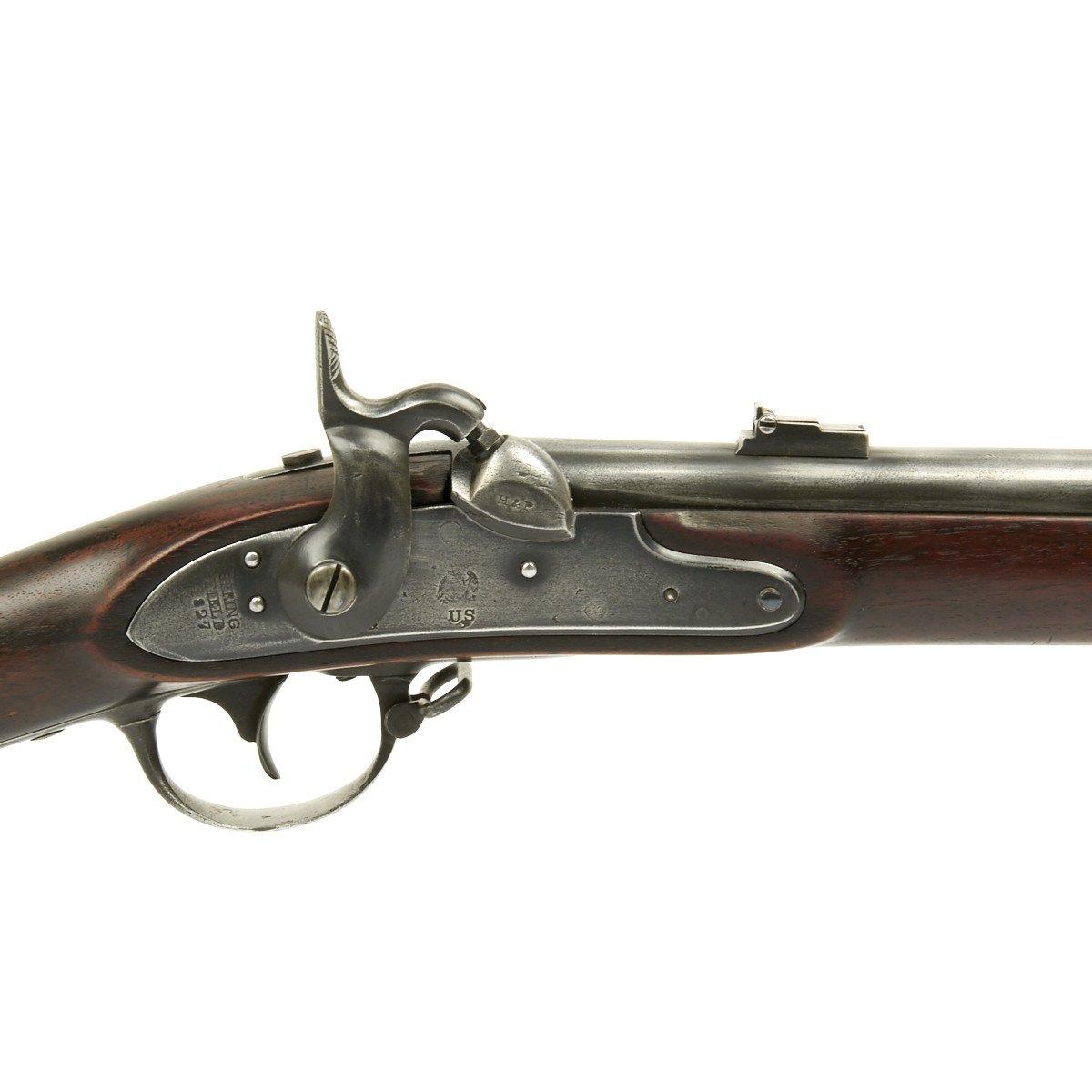 Original U.S. Model 1816 Springfield Conversion Musket Type II - Dated ...