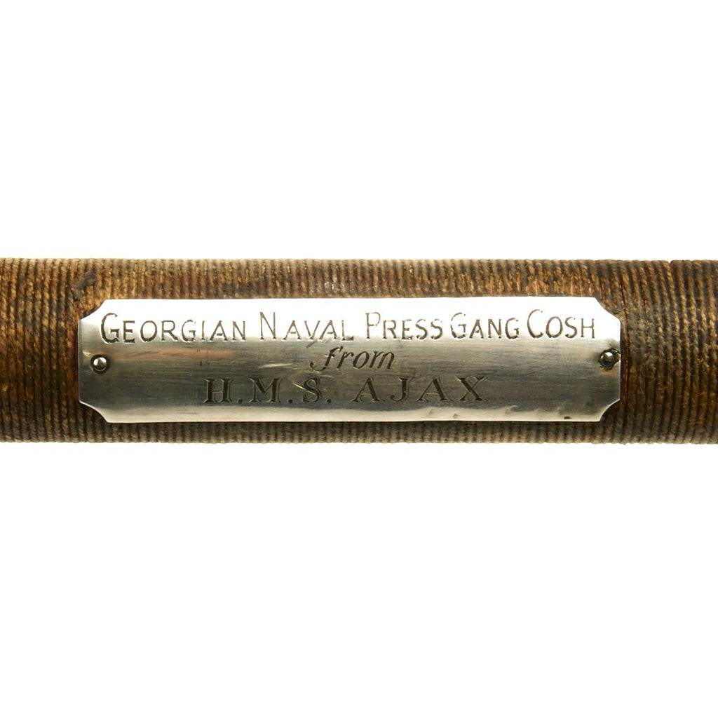 Original British Royal Navy Press Gang Cosh with Concealed Blade ...