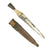 Original 1880 Sudanese Mahdi Dervish Arm Dagger with Leather Scabbard Original Items