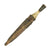 Original 1880 Sudanese Mahdi Dervish Arm Dagger with Leather Scabbard Original Items