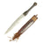 Original 1880 Sudanese Mahdi Dervish Dagger with Leather Scabbard Original Items