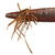 Original 1880 Sudanese Mahdi Dervish Dagger with Leather Scabbard Original Items