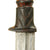 Original 1880 Sudanese Mahdi Dervish Dagger with Carved Wood Grip and Leather Scabbard Original Items